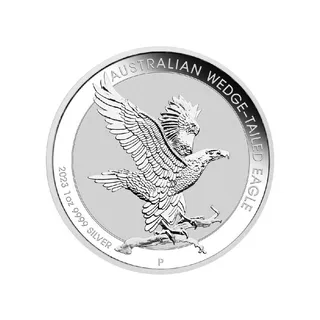 2023 1 Oz Silver Australian Wedge-Tailed Eagle Coin (Inc. Capsule) – Perth Mint