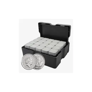 2023 1 Oz Silver Britannia Coin Monster Box (Queen) (500 Pcs) – Royal Mint UK