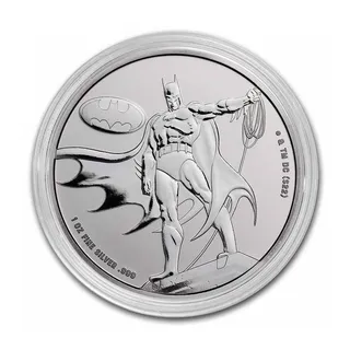 2023 1 Oz Silver DC Comics Batman Coin (Inc. Capsule) – Samoa
