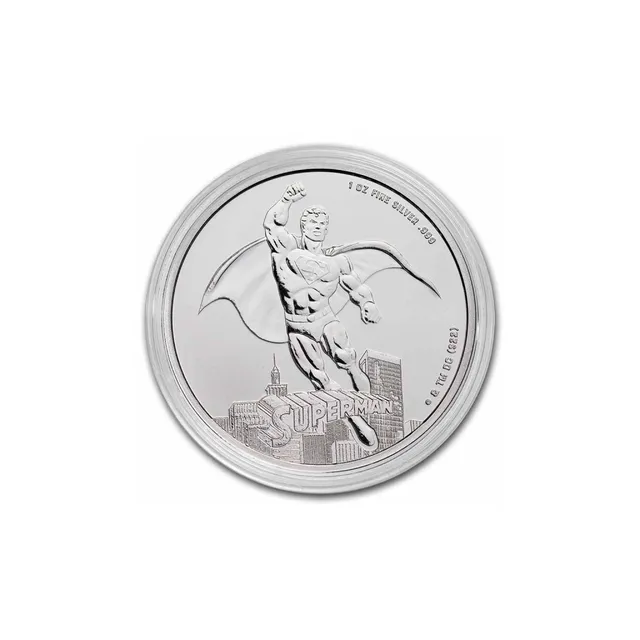 2023 1 oz Silver DC Comics Superman (Inc Capsule) – Samoa — photo 1