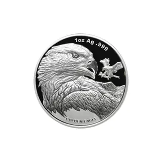 2023 1 Oz Silver Golden Eagle Coin (Inc. Capsule) – Samoa