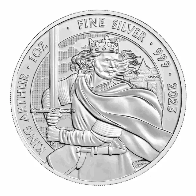 2023 1 Oz Silver King Arthur Coin – Royal Mint UK — photo 1