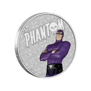 2023 1 Oz Silver Phantom Coloured Coin (Inc. Capsule) – Perth Mint
