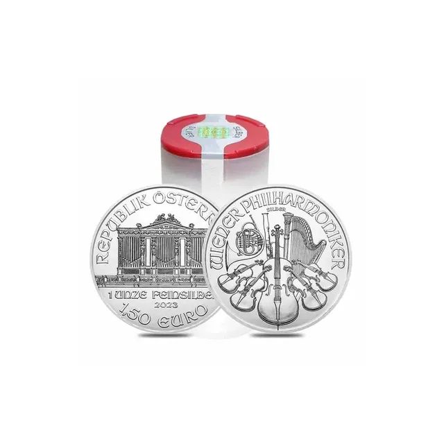 2023 1 Oz Silver Philharmonic Coin Tube (20 Pcs) – Austrian Mint — photo 1