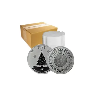 2023 Merry Christmas 1 Oz Silver Round Monster Box (500 Pcs) – Asahi Refining