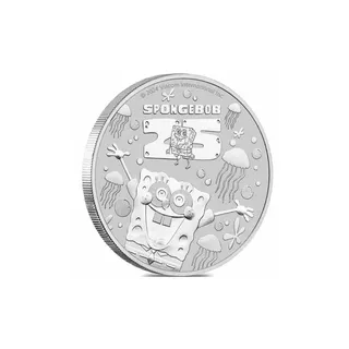 2024 1 Oz 25th Anniversary of Spongebob Silver Coin (Inc Capsule) – Perth Mint
