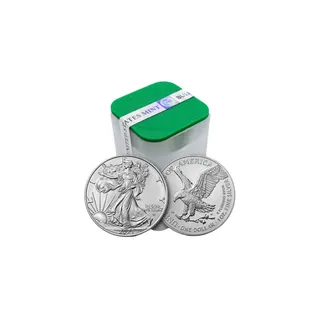 2024 1 Oz American Silver Eagle Coin Tube (20 Pcs.) – U.S Mint
