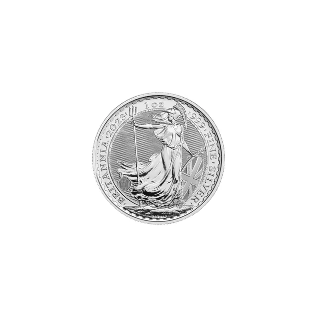 2024 1 Oz Silver Britannia Coin –  Royal Mint UK — photo 1
