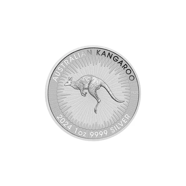 2024 1 Oz Silver Kangaroo Coin – Perth Mint — photo 1