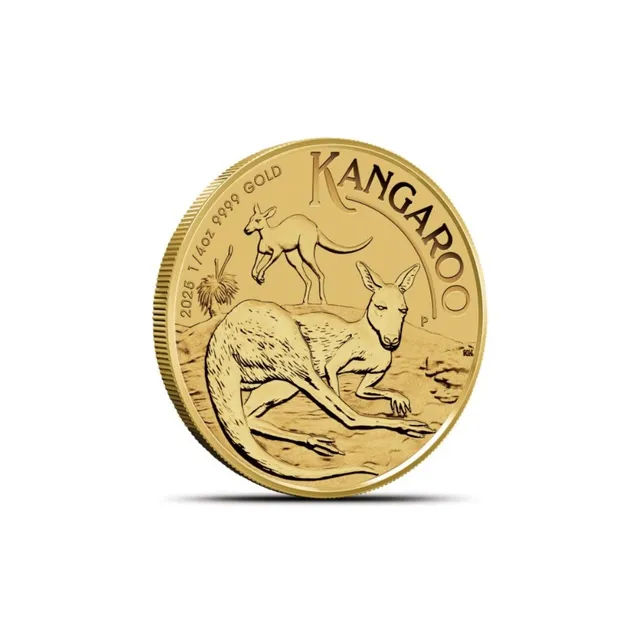 2025 1/4 oz Gold Kangaroo Coin – Perth Mint — photo 1