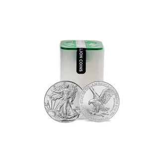 2025 1 Oz American Silver Eagle Coin Tube ( 20 Pcs) – US Mint