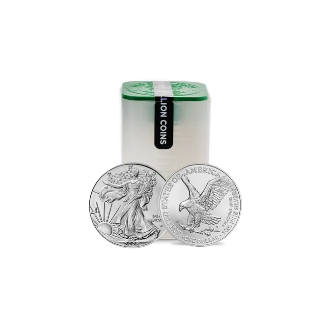 2025 1 Oz American Silver Eagle Coin Tube ( 20 Pcs) – US Mint — photo 1