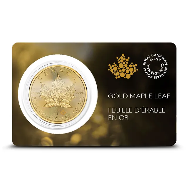 2025 1 oz Gold Maple Coin (Inc. Assay Card) (Circulated) – Royal Canadian Mint — photo 1