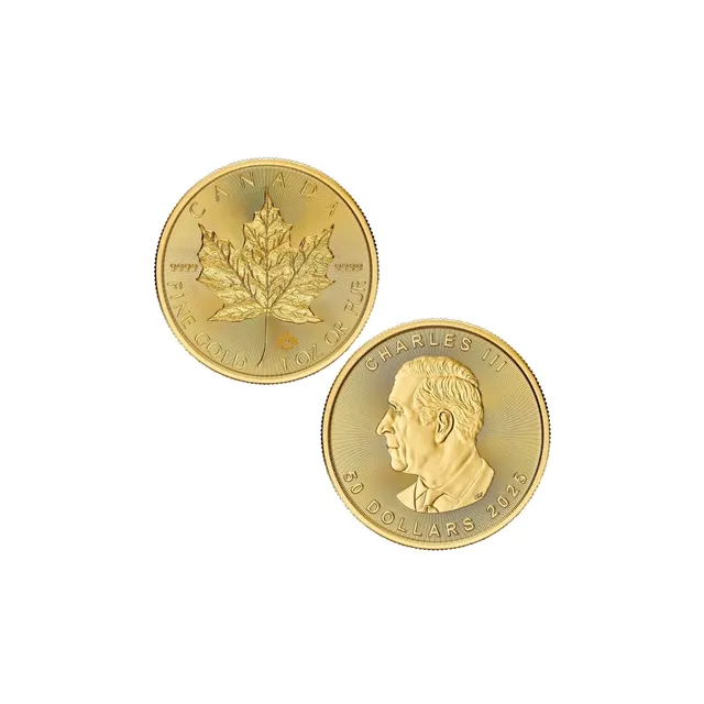 2025 1 oz Gold Maple Leaf Coin – Royal Canadian Mint — photo 1
