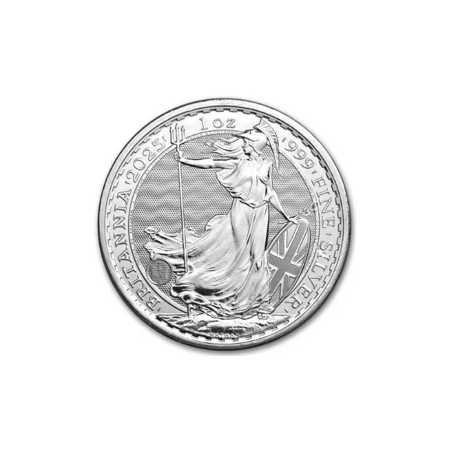 2025 1 Oz Silver Britannia Coin – Royal Mint UK — photo 1