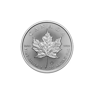 2025 1 Oz Silver Maple Leaf Coin – Royal Canadian Mint