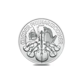 2025 1 Oz Silver Philharmonic Coin  – Austrian Mint