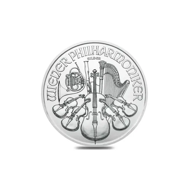 2025 1 Oz Silver Philharmonic Coin  – Austrian Mint — photo 1