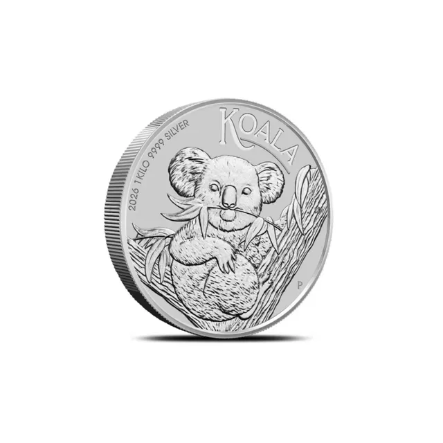 2026 1 Kg Australian Koala Silver Coin (Inc. Capsule) – Perth Mint — photo 1