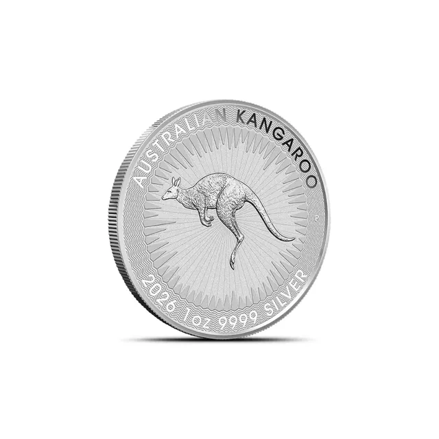 2026 1 Oz Silver Kangaroo Coin – Perth Mint — photo 1