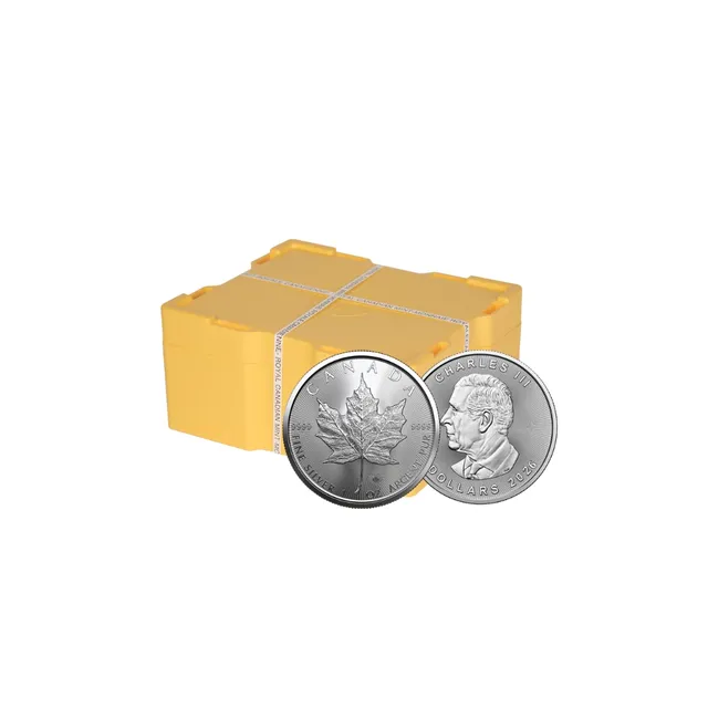 2026 1 Oz Silver Maple Leaf Coin Monster Box (500 Pcs) – Royal Canadian Mint — photo 1