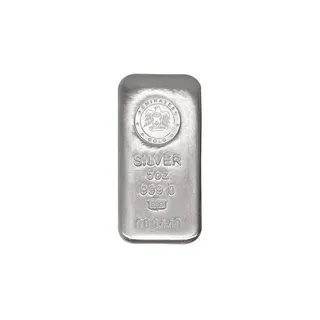 5 Oz Silver Cast Bar – Emirates Gold