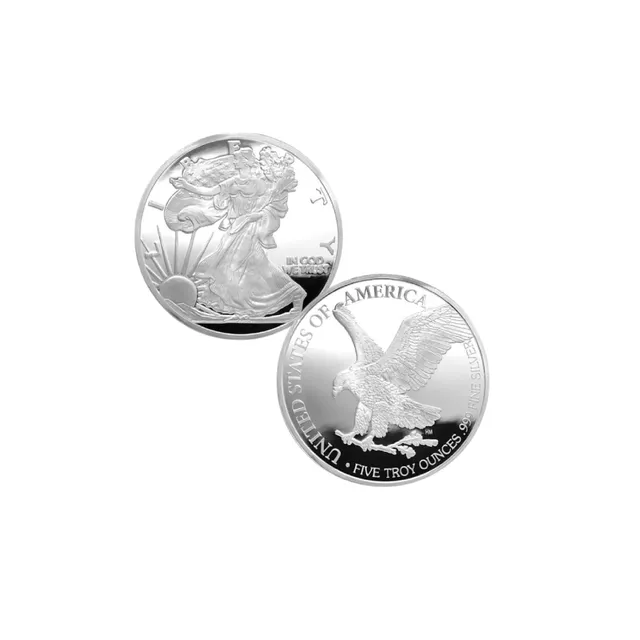 5 oz Silver Eagle Round – Highland Mint — photo 1