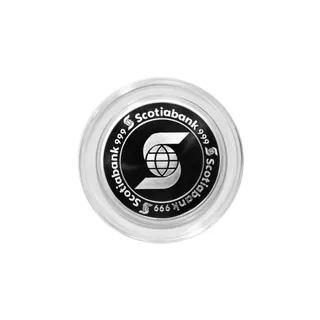 5 oz Silver Round (Circulated) (In Capsule) – Scotiabank