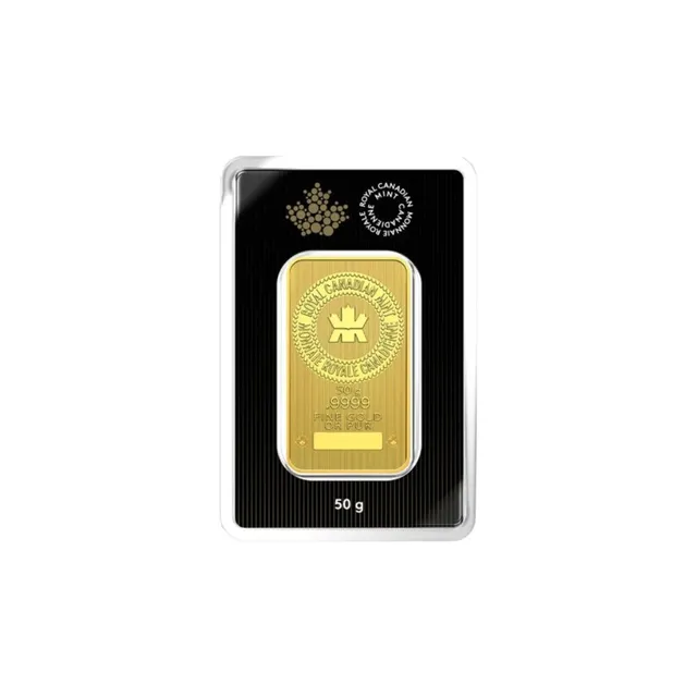 50 Gram Gold Bar ( Inc. Assay Card) – Royal Canadian Mint — photo 1