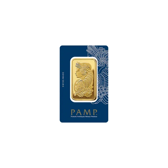 50 Gram Gold PAMP Suisse Lady Fortuna Bar — photo 1