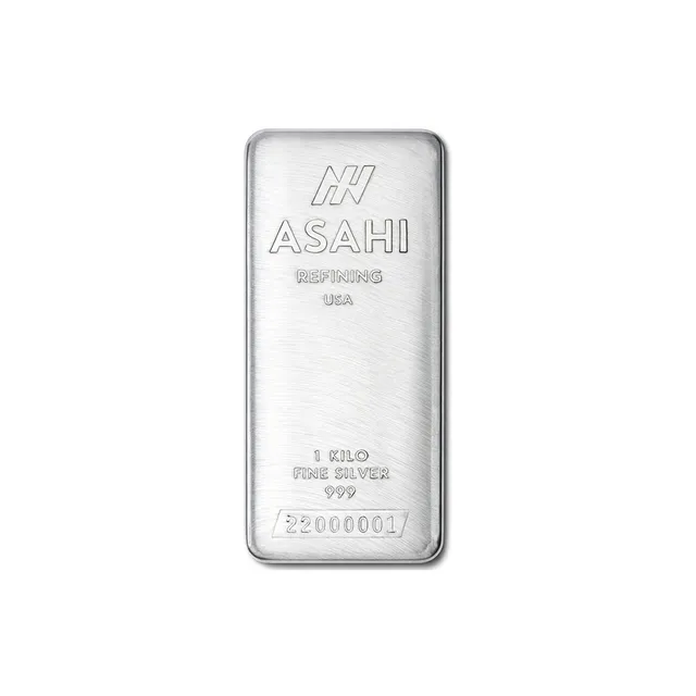 Asahi 1 Kilo Silver Bar — photo 1