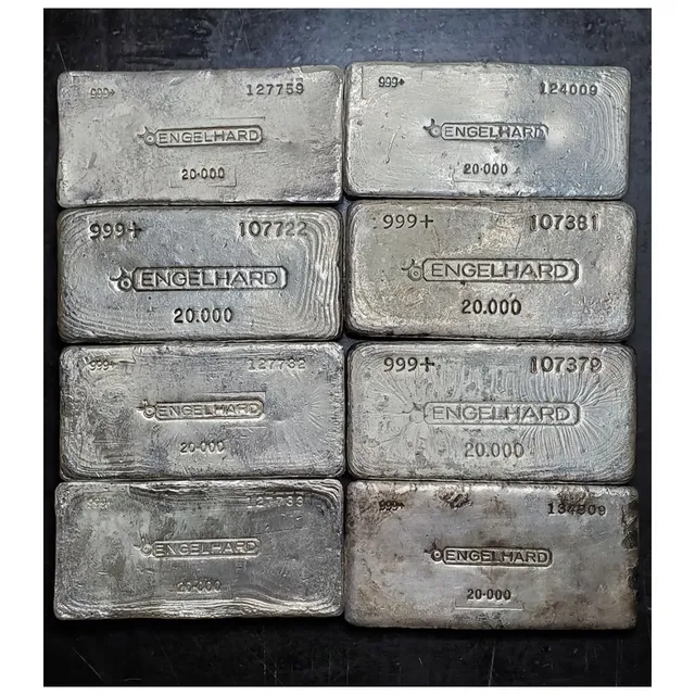 Engelhard 20Oz Vintage Poured Bar Batch — photo 1