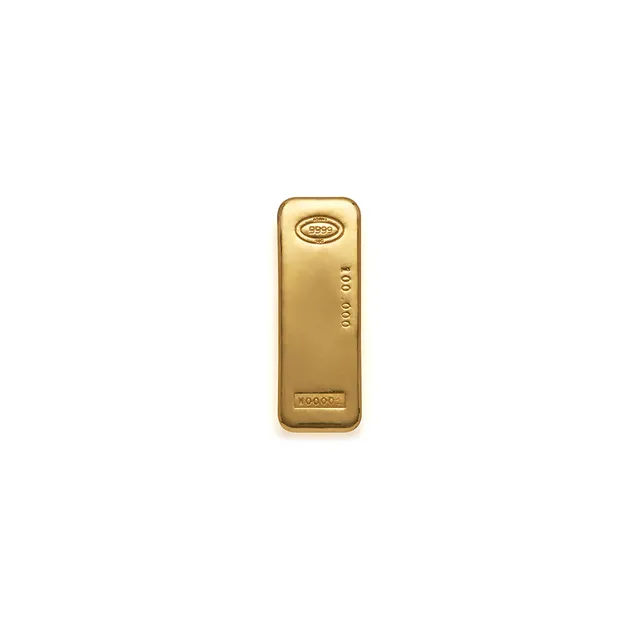 Gold 100 oz Bar — photo 1