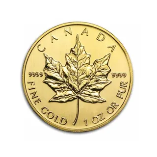 1 oz Gold Maple Leaf Coin