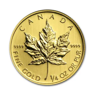 1/4 oz Gold Maple Leaf