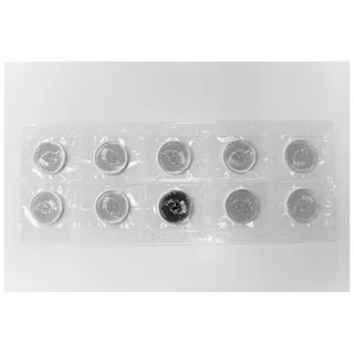 Silver 1 Oz Maple Leaf Coin (In Plastic Sheets)