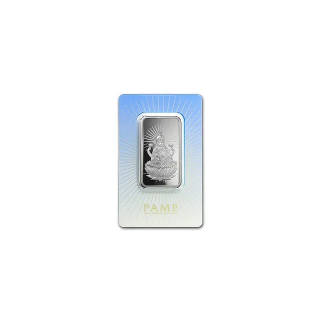 Silver Pamp 1 Oz Lakshmi Bar — photo 1