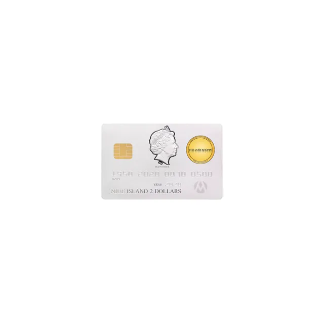The Coin Shoppe 1.5 oz Silver ‘Credit Card’ Coin — photo 1